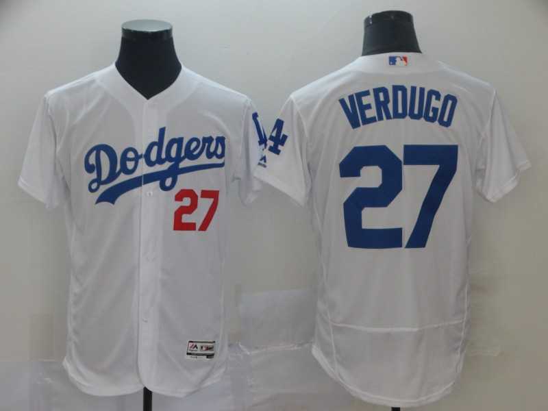 Dodgers 27 Alex Verdugo White Flexbase Jersey,We sell and wholesale Dodgers 27 Alex Verdugo White Flexbase Jersey on line form chian!